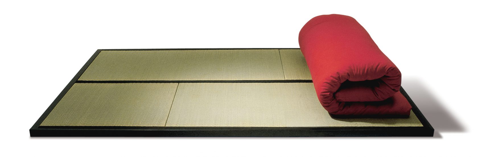Tatami Rahmen Futon Rot
